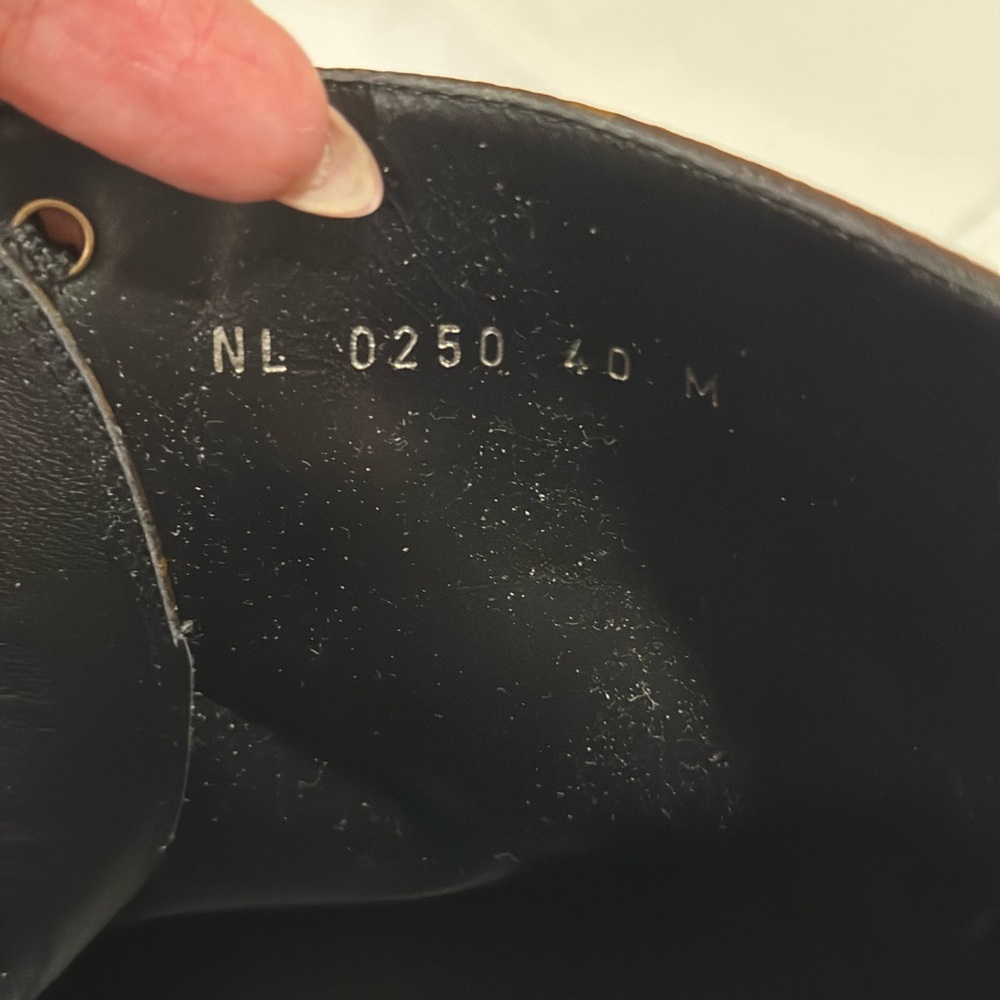 Louis Vuitton Black and Brown Combat Boots - Picture 6 of 7